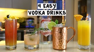 Four Easy Vodka Drinks [upl. by Burkley]