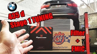 BMW 435d CUSTOM tune difference  NV Motorsport tuning [upl. by Shara250]