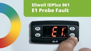 Fixing an E1 Probe Fault Eliwell IDPlus 961 Digital Controller [upl. by Anirehtak]