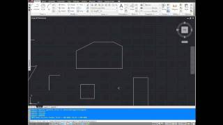 Autocad Tutorial How to use the Chamfer Command [upl. by Anyal]