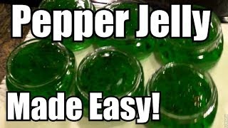 RECIPE Jalapeno Pepper Jelly Easy How To [upl. by Eulalie]