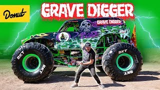 GRAVE DIGGER Inside the Legendary Monster Truck [upl. by Atsirhc]