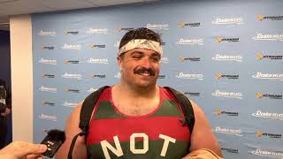 Nick Ponzio Speaks After Announcing His Retirement At Drake Relays [upl. by Aribold]