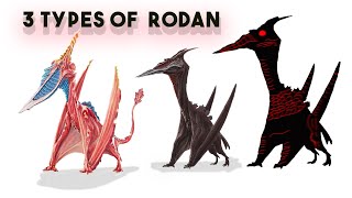 3 Types of Rodan Godzilla Singular point Strength and weakness Explained [upl. by Calmas]