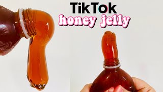 TikTok Honey Jelly Bottle Recipe  Honey Jelly in a Bottle Tutorial  How To Make Honey Jelly [upl. by Alekehs319]