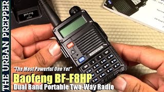 Baofeng BFF8HP Radio Review by TheUrbanPrepper [upl. by Kcor]