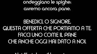 BENEDICI O SIGNORE [upl. by Assili]