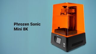 Phrozen Sonic Mini 8K 3D Printer Introduction [upl. by Enahpets]