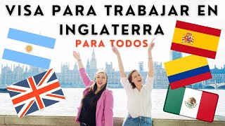 VISA DE TRABAJO PARA REINO UNIDO 2024🇬🇧 PASO A PASO Emigrar a Londres  Inglaterra [upl. by Bywoods866]