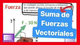 ✅FUERZAS RESULTANTES Suma de vectores  BIEN EXPLICADO💯 FÍSICA [upl. by Allicerp]