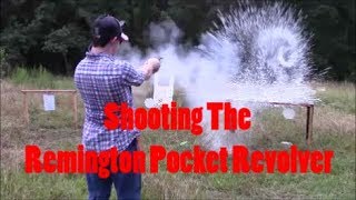 Shooting Piettas 1863 31 Pocket Revolver [upl. by Minardi744]