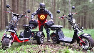 Newest Citycocos electric bike and trike Shocking range [upl. by Llebana]