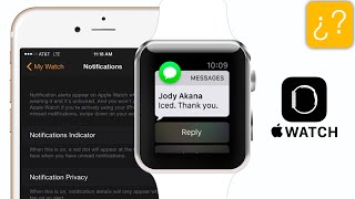 Cómo funcionan las notificaciones del Apple Watch [upl. by Andeee]