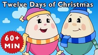 Twelve Days of Christmas  More  Nursery Rhymes from Mother Goose Club [upl. by Hahnert]