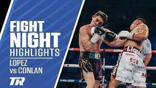 Venado Lopez STUNS Belfast amp Mick Conlan  FIGHT HIGHLIGHTS [upl. by Mordy]