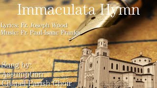 The Immaculata Hymn Official Lyric Video [upl. by Yllet]