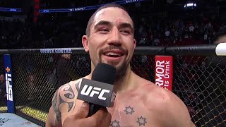 UFC 271 Robert Whittaker Octagon Interview [upl. by Aurelio950]