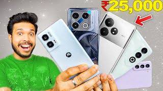 TOP 5 Best Smartphone Under Rs 25000 2024 [upl. by Atteiluj724]