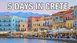 Crete Greece ULTIMATE 5 Day Travel Guide 🇬🇷 [upl. by Marysa]