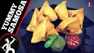 SAMOSA recipe  Everything explained  How to make Perfect SAMOSA with easy steps🍴 70 [upl. by Beth]