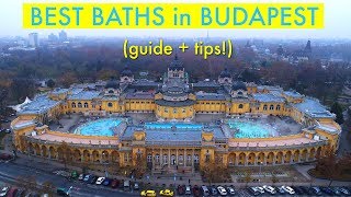 Best Baths in Budapest Hungary [upl. by Gurevich]