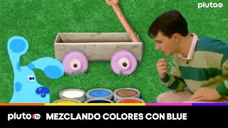 Aprende a mezclar los colores  Pistas de Blue  Pluto TV [upl. by Akcir]