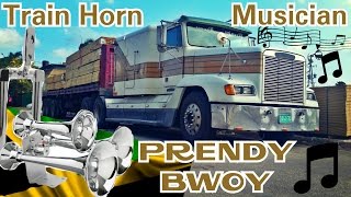 Train Horn Musician  Prendy Bwoy  JaStyle [upl. by Noryb]