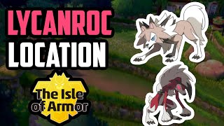 How to Catch Lycanroc both forms  Pokemon Sword amp Shield DLC [upl. by Eseila]