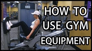 How to Use Gym Equipment  Beginners Guide [upl. by Akived859]