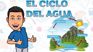 EL CICLO DEL AGUA  Fases y mas [upl. by Scarlett527]