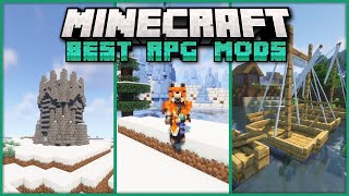 Top 20 Extra Mods that turn Minecraft into an RPG Forge 1165 [upl. by Ellene]