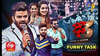 Dhee 13  Kings vs Queens Funny Jokes All in One February month 2021 SudheerRashmiDeepika Aadi [upl. by Irpac380]