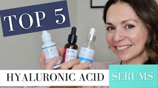 My Top 5 hyaluronic acid serums  Abigail James [upl. by Mcmurry]