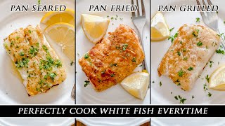 How to Perfectly Cook Cod 3 Different Ways [upl. by Anirdua]