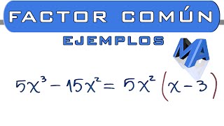 Factor comun metodo 2  Ejemplos [upl. by Inanaup]