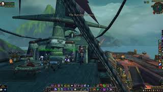 WoW BFA  How To get to Tiragarde Sound From Zuldazar Horde [upl. by Fanchan]