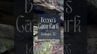 Boone’s Cave Park  Lexington NC [upl. by Aicirtam]