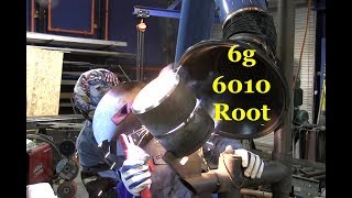 6g Weld Test 6010 Root [upl. by Verlee597]