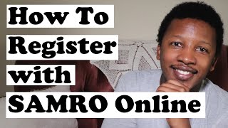 How To Register with SAMRO Online [upl. by Grantland]