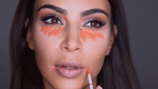 KKW Beauty Secrets How I Cover Up My Under Eye Circles in 4 Steps [upl. by Errised]