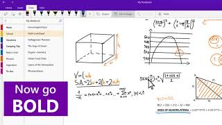 OneNote Tips Learn how to draw [upl. by Jangro]