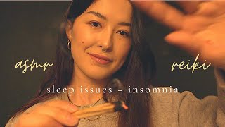 ASMR Reiki for Sleep 🌛Body Scan amp Hypnosis to Fall Asleep Fast Hand Movements Finger Flutters [upl. by Pare]