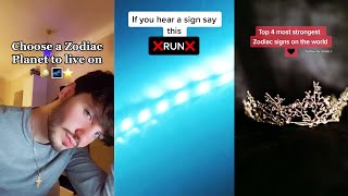 Zodiac Signs TikTok Compilation 👻Part 16👻 [upl. by Bullen]