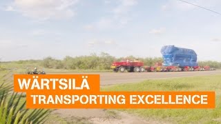 Transporting Excellence  Wärtsilä [upl. by Idyak]