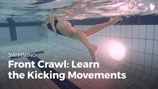 Swimming Techniques Leg Movements  Front Crawl [upl. by Acinomaj546]