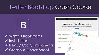 Bootstrap Beginner Crash Course [upl. by Ahsiekar]