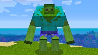 APARECE UN ZOMBI MUTANTE EN MINECRAFT [upl. by Soutor923]