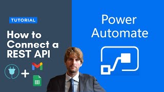 Power Automate Tutorial  How to connect a Rest API [upl. by Suzie]