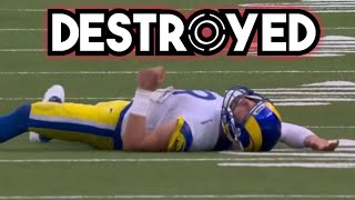 NFL Brutal QB Hits from the 2022 Season [upl. by Quinby294]