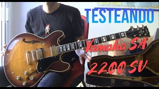 TESTEANDO YAMAHA SA2200 [upl. by Rolyt]